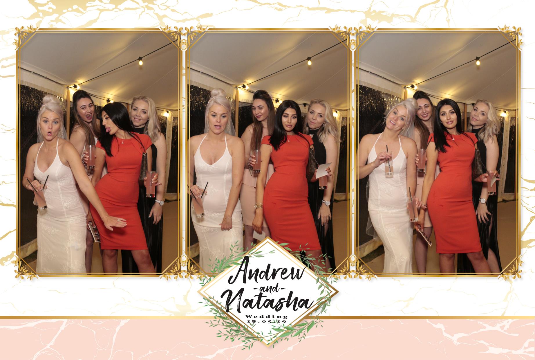 Andrew & Natasha's Wedding  | View more photos from the event at gallery.myphotoboothexperience.co.uk/u/MyPhotoBoothExperienceLtd/Andrew-Natashas-Wedding